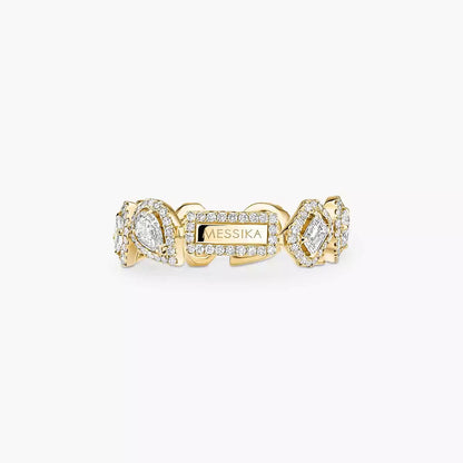 [Glow Muse]Diamond Wedding Ring My Twin