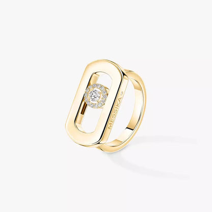[Glow Muse]So Move Diamond Ring