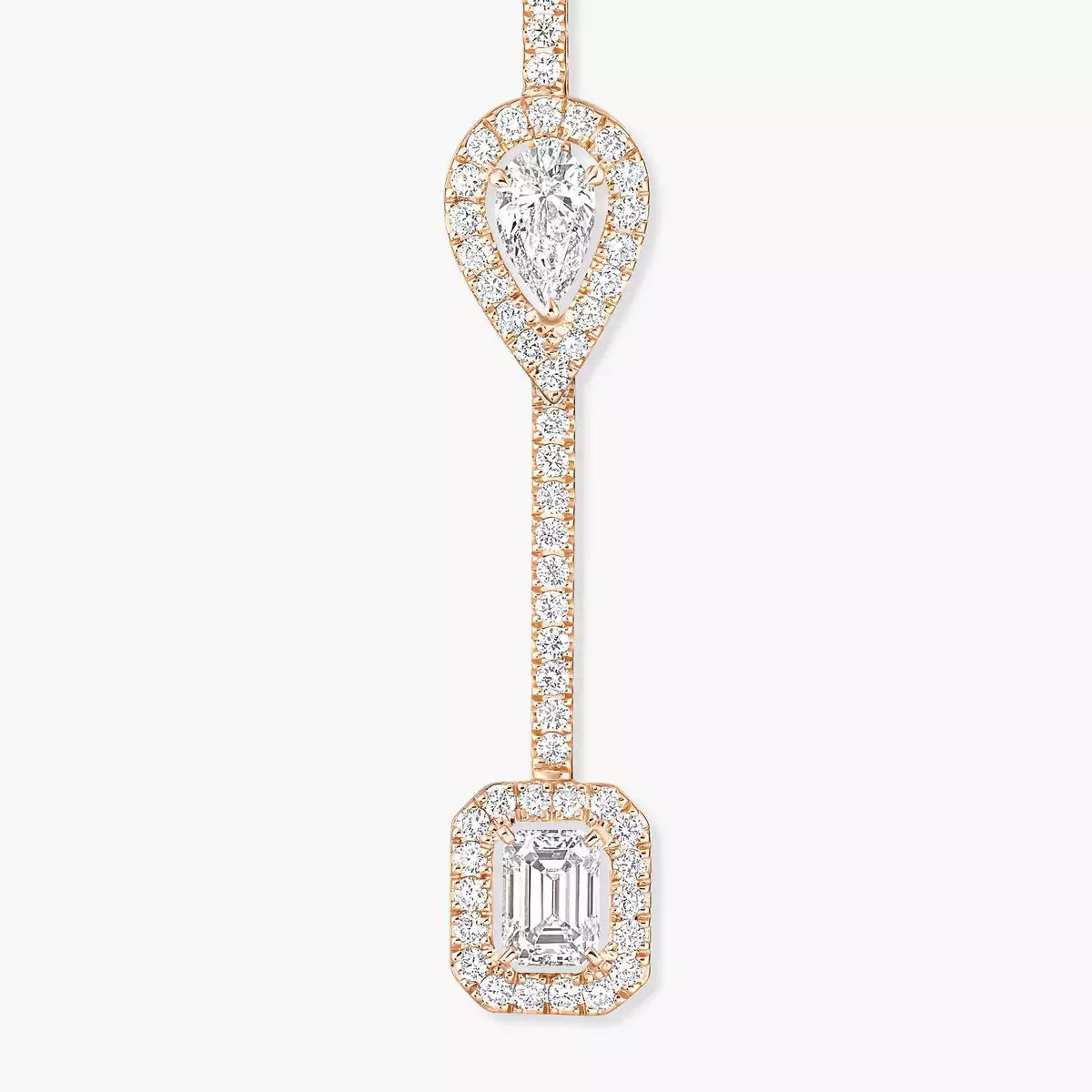 [Glow Muse]Diamond Drop Earrings My Twin