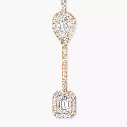 [Glow Muse]Diamond Drop Earrings My Twin