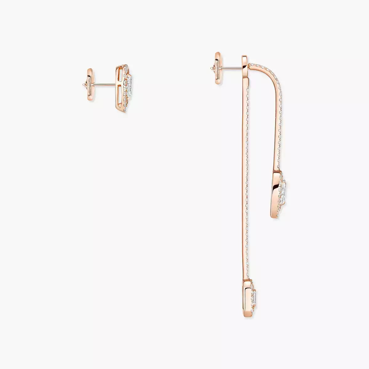 [Glow Muse]Diamond Drop Earrings My Twin