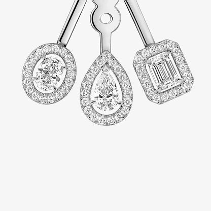 [Glow Muse] My Twin Trio  Diamond Earrings
