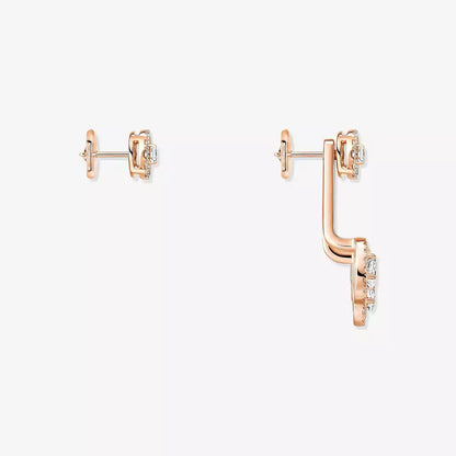 [Glow Muse] My Twin Trio  Diamond Earrings
