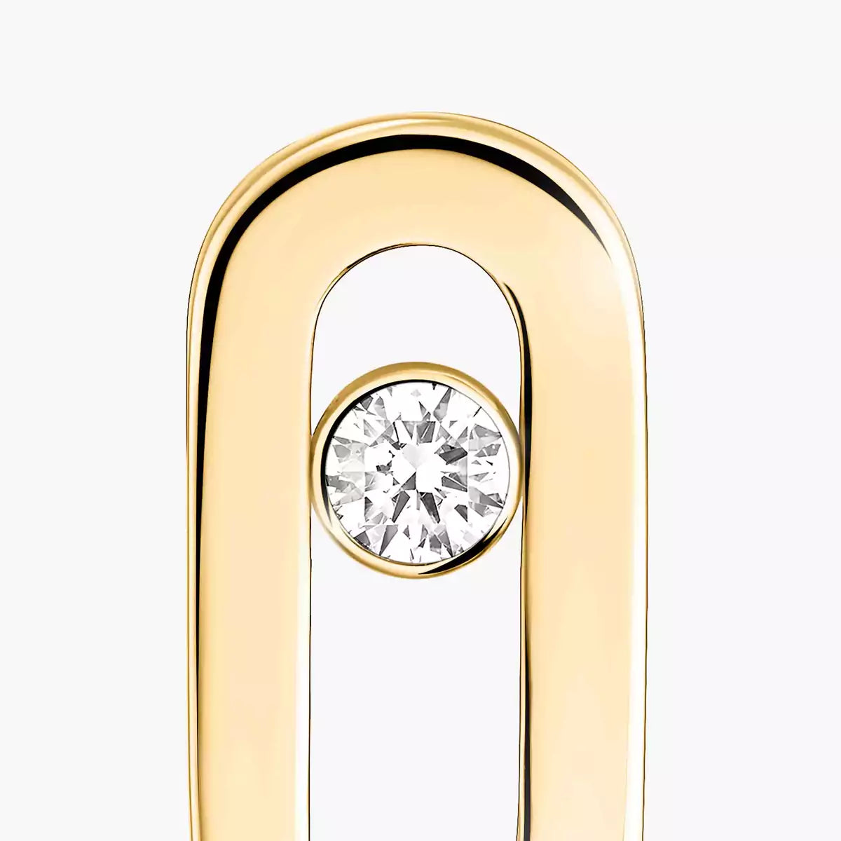 [Glow Muse]Move Uno Diamond Stud Earrings