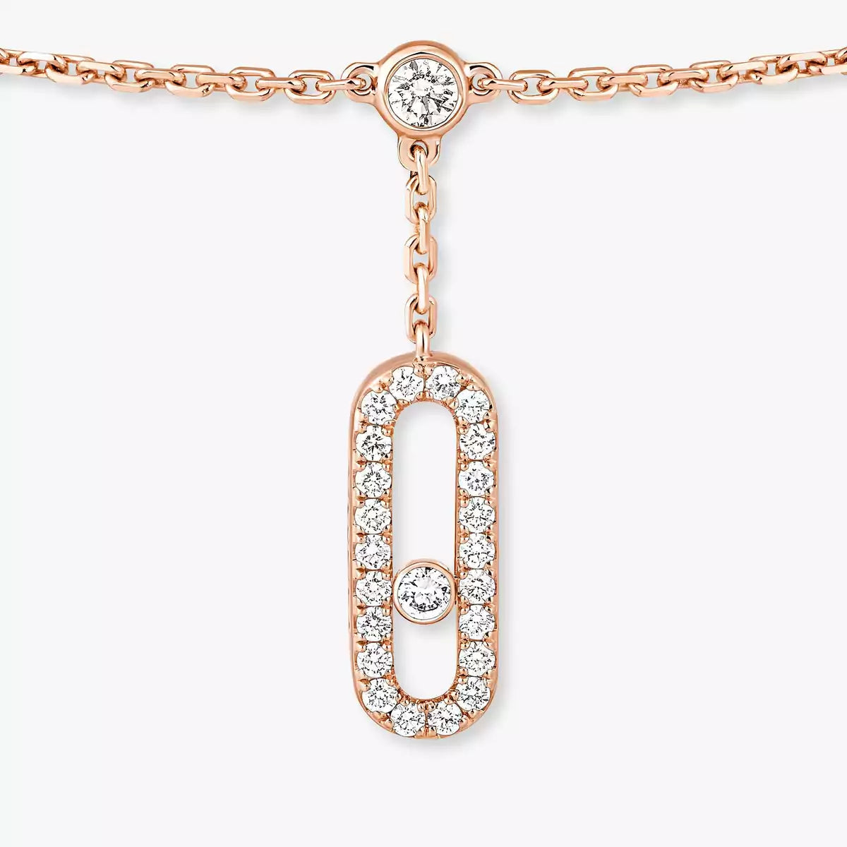 [Glow Muse] Move Uno pavé ankle bracelet