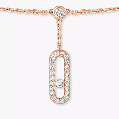 [Glow Muse] Move Uno pavé ankle bracelet