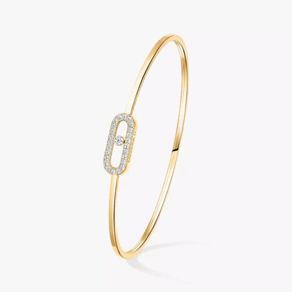 [Glow Muse]Move Uno pavé flex bangle medium