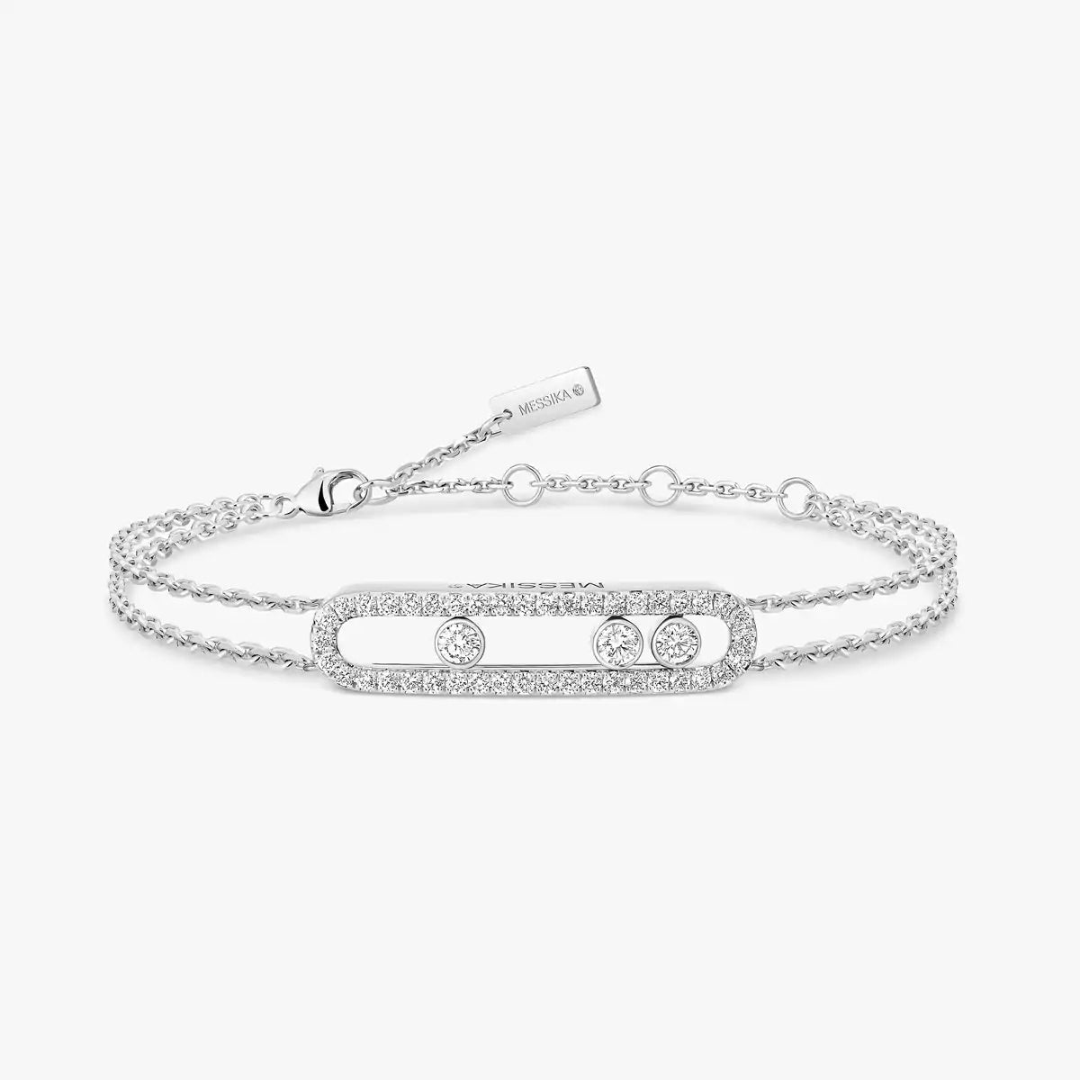 [Glow Muse] Move Classique pavé bracelet