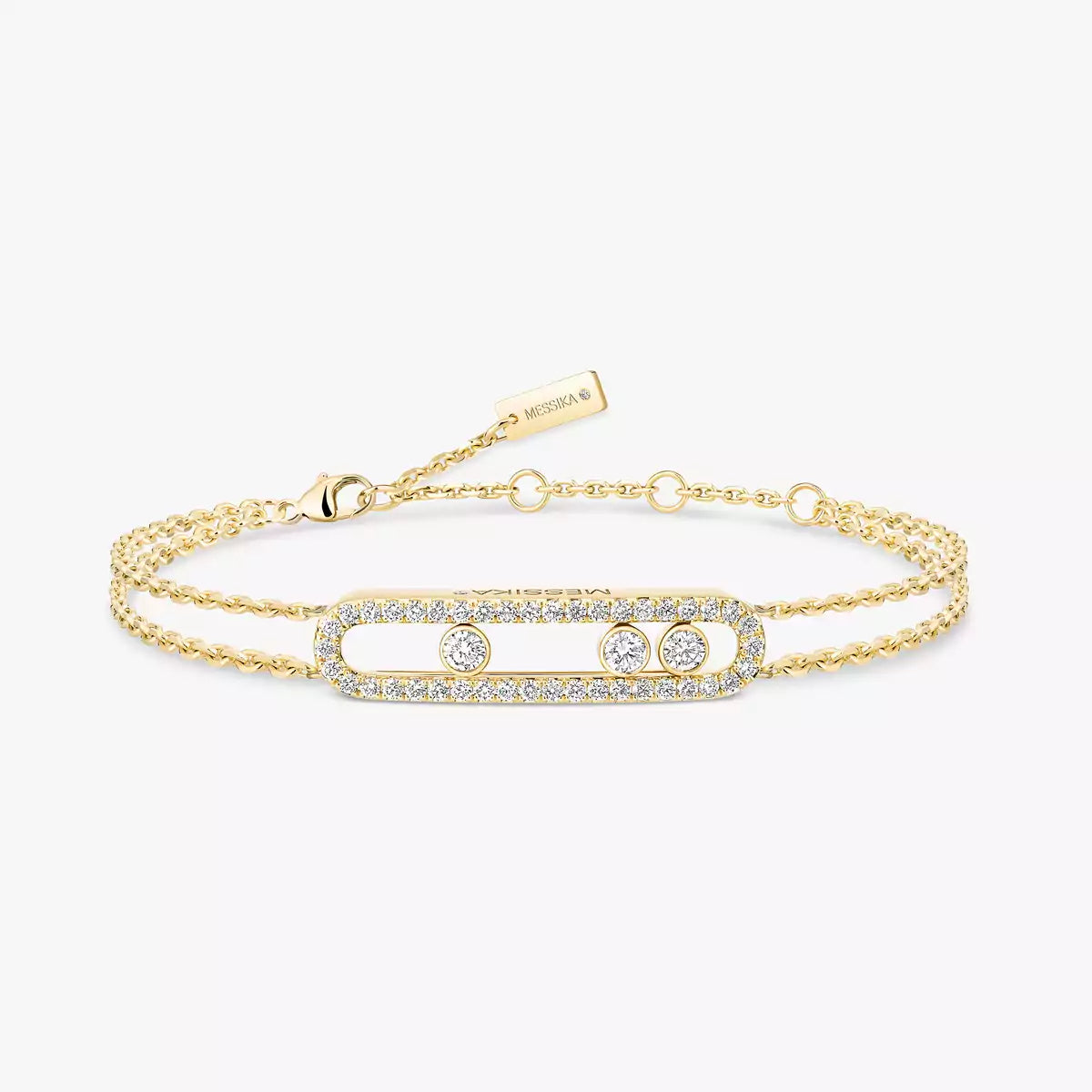 [Glow Muse] Move Classique pavé bracelet