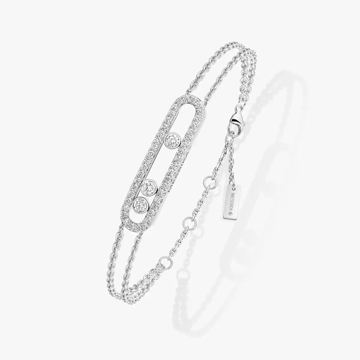 [Glow Muse] Move Classique pavé bracelet