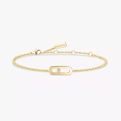 [Glow Muse]Move Uno Diamond Bracelet