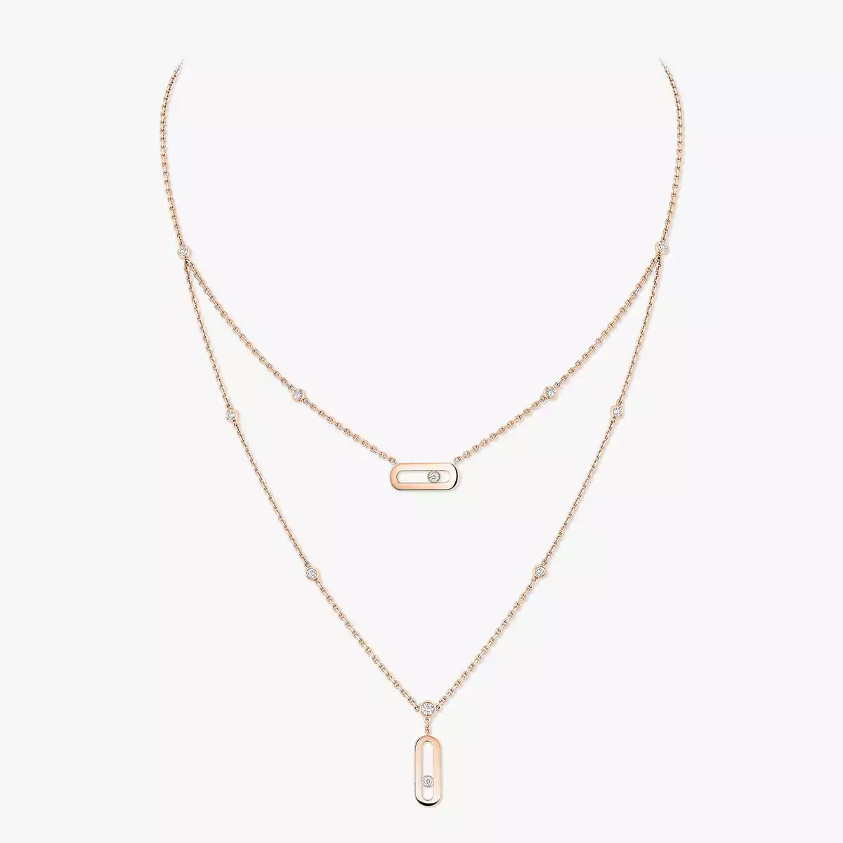 [Glow Muse] Move Uno Diamond Necklace