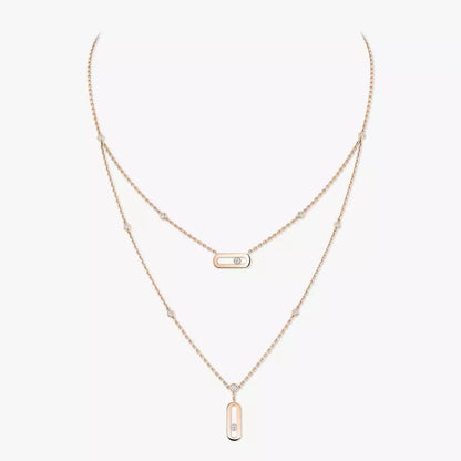 [Glow Muse] Move Uno Diamond Necklace