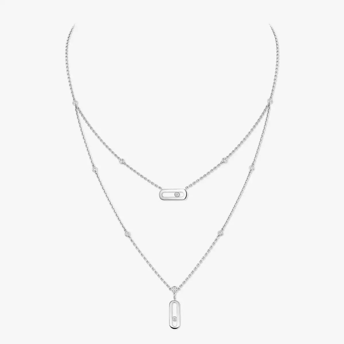 [Glow Muse] Move Uno Diamond Necklace
