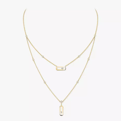 [Glow Muse] Move Uno Diamond Necklace