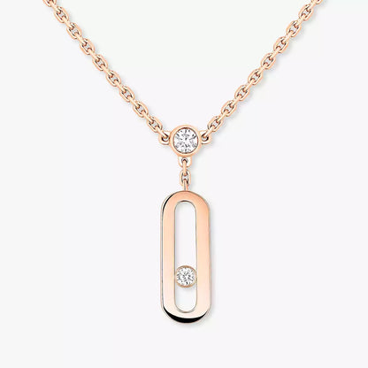 [Glow Muse] Move Uno Diamond Necklace