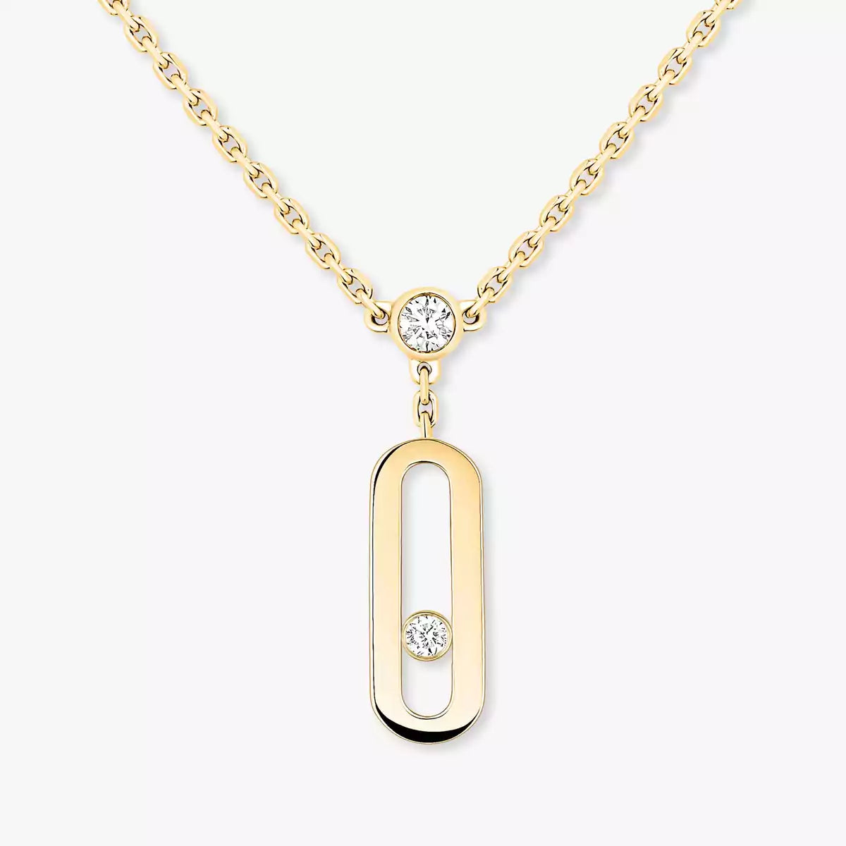 [Glow Muse] Move Uno Diamond Necklace