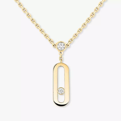 [Glow Muse] Move Uno Diamond Necklace