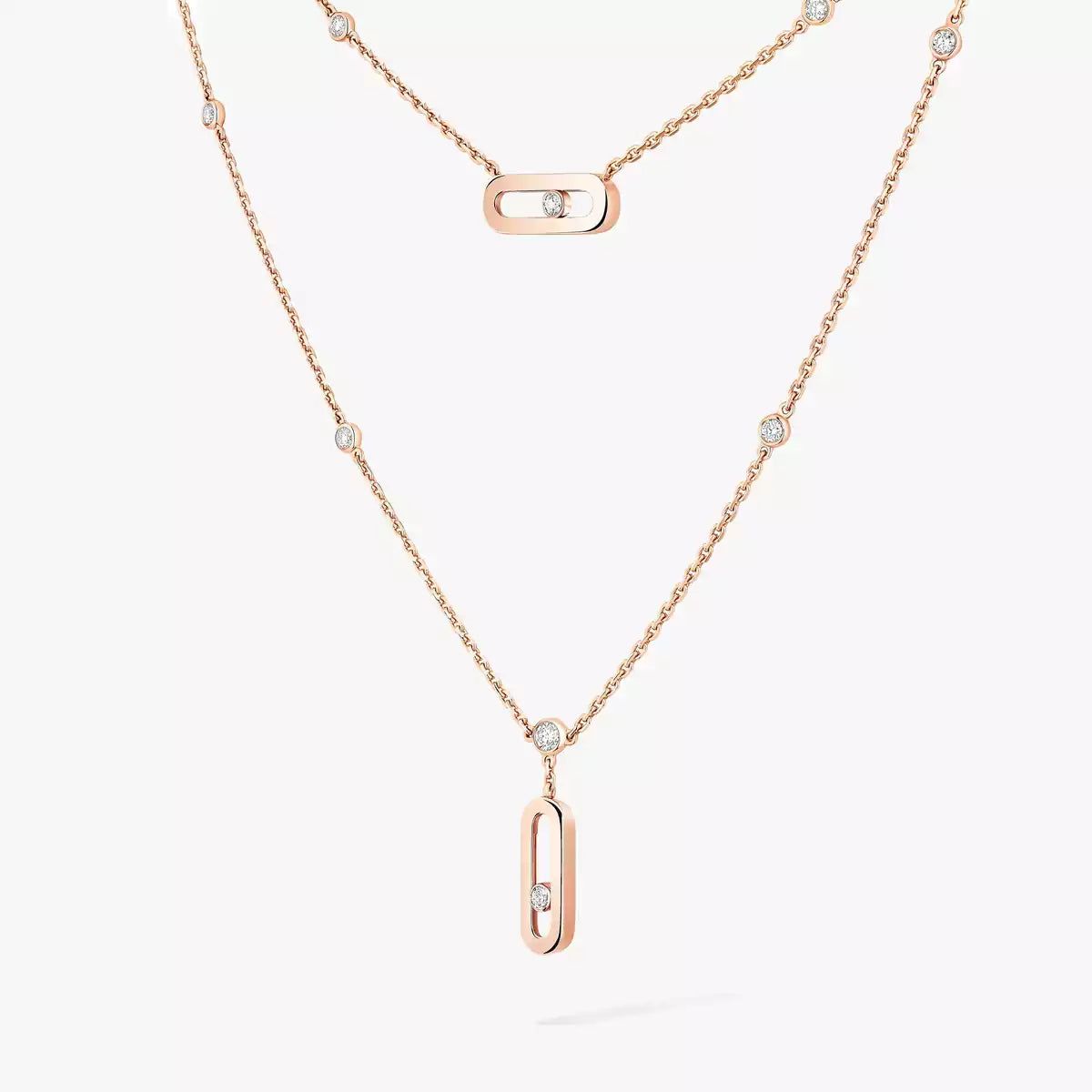 [Glow Muse] Move Uno Diamond Necklace