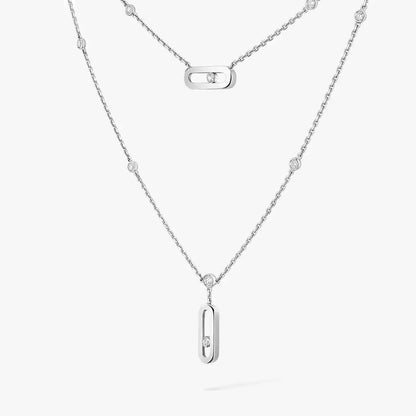 [Glow Muse] Move Uno Diamond Necklace