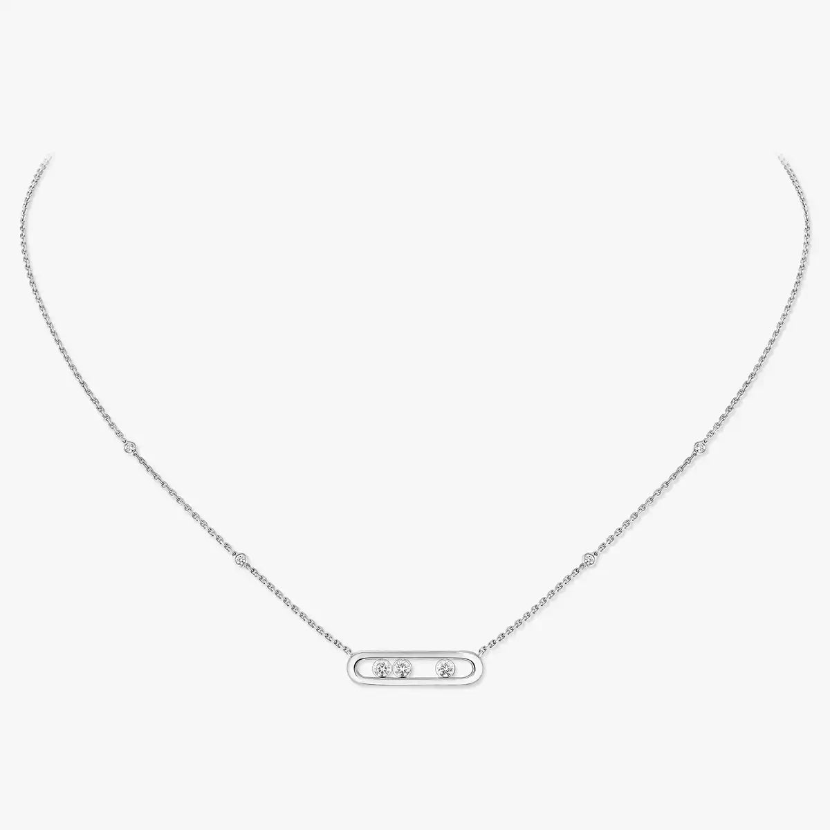 [Glow Muse] Baby Move Gold Diamond Necklace