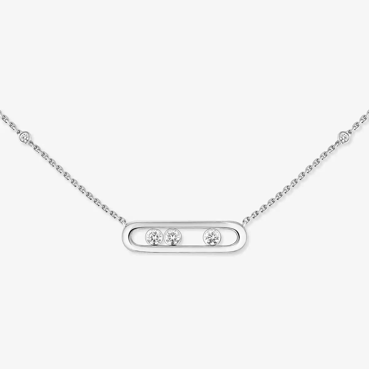 [Glow Muse] Baby Move Gold Diamond Necklace