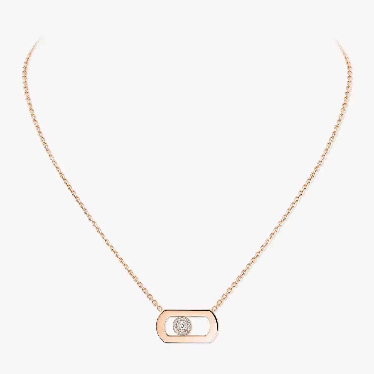 [Glow Muse]So Move Diamond Necklace in Gold