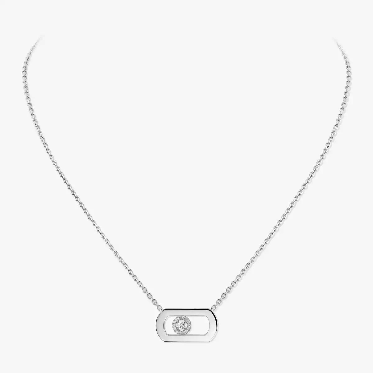 [Glow Muse]So Move Diamond Necklace in Gold