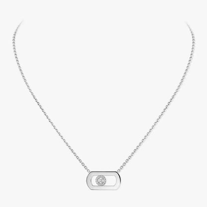 [Glow Muse]So Move Diamond Necklace in Gold