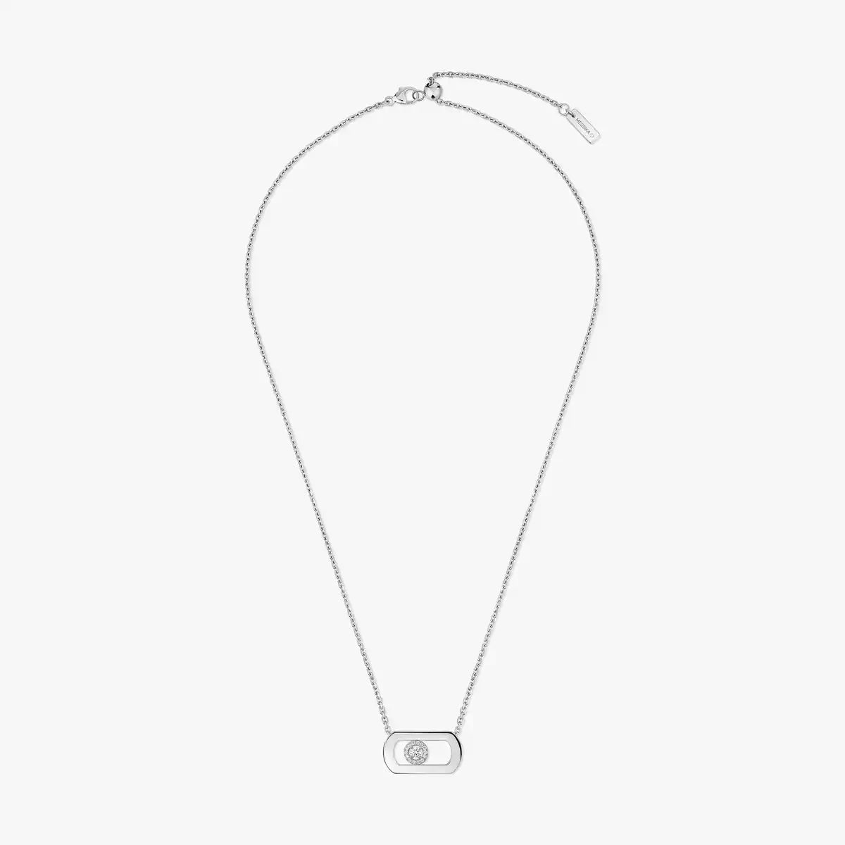 [Glow Muse]So Move Diamond Necklace in Gold