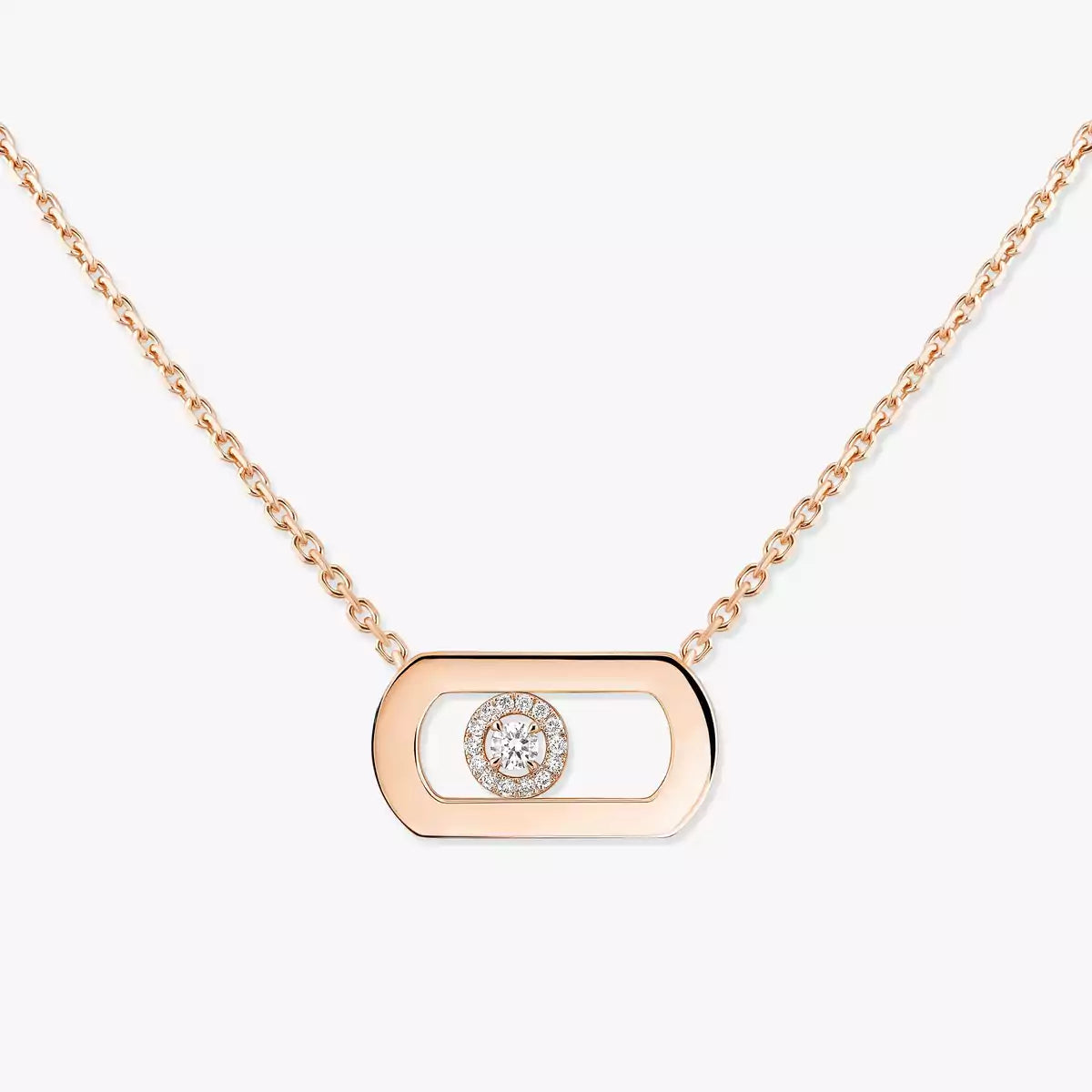 [Glow Muse]So Move Diamond Necklace in Gold