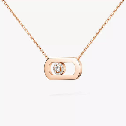 [Glow Muse]So Move Diamond Necklace in Gold