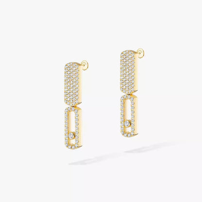 [Glow Muse]Imperial Move SM Diamond Earrings