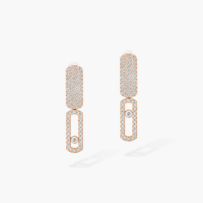 [Glow Muse]Imperial Move SM Diamond Earrings