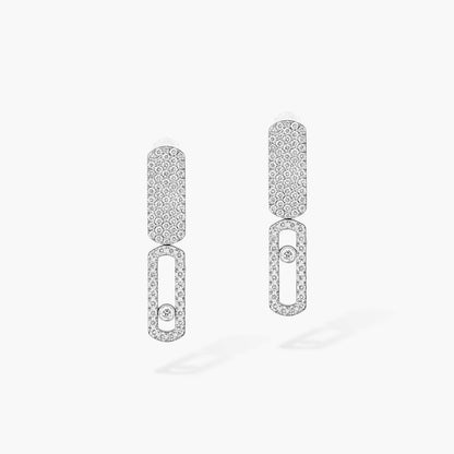 [Glow Muse]Imperial Move SM Diamond Earrings
