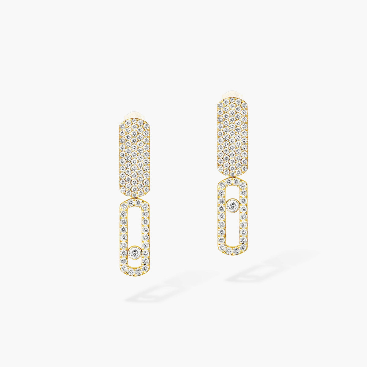 [Glow Muse]Imperial Move SM Diamond Earrings