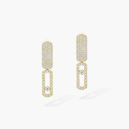 [Glow Muse]Imperial Move SM Diamond Earrings
