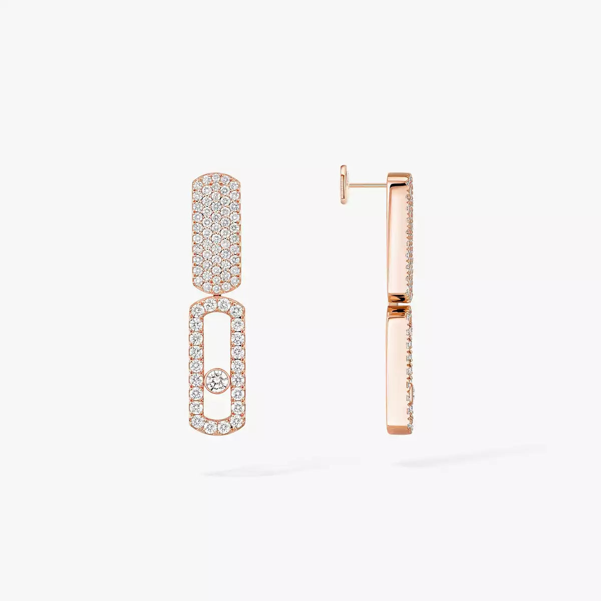 [Glow Muse]Imperial Move SM Diamond Earrings
