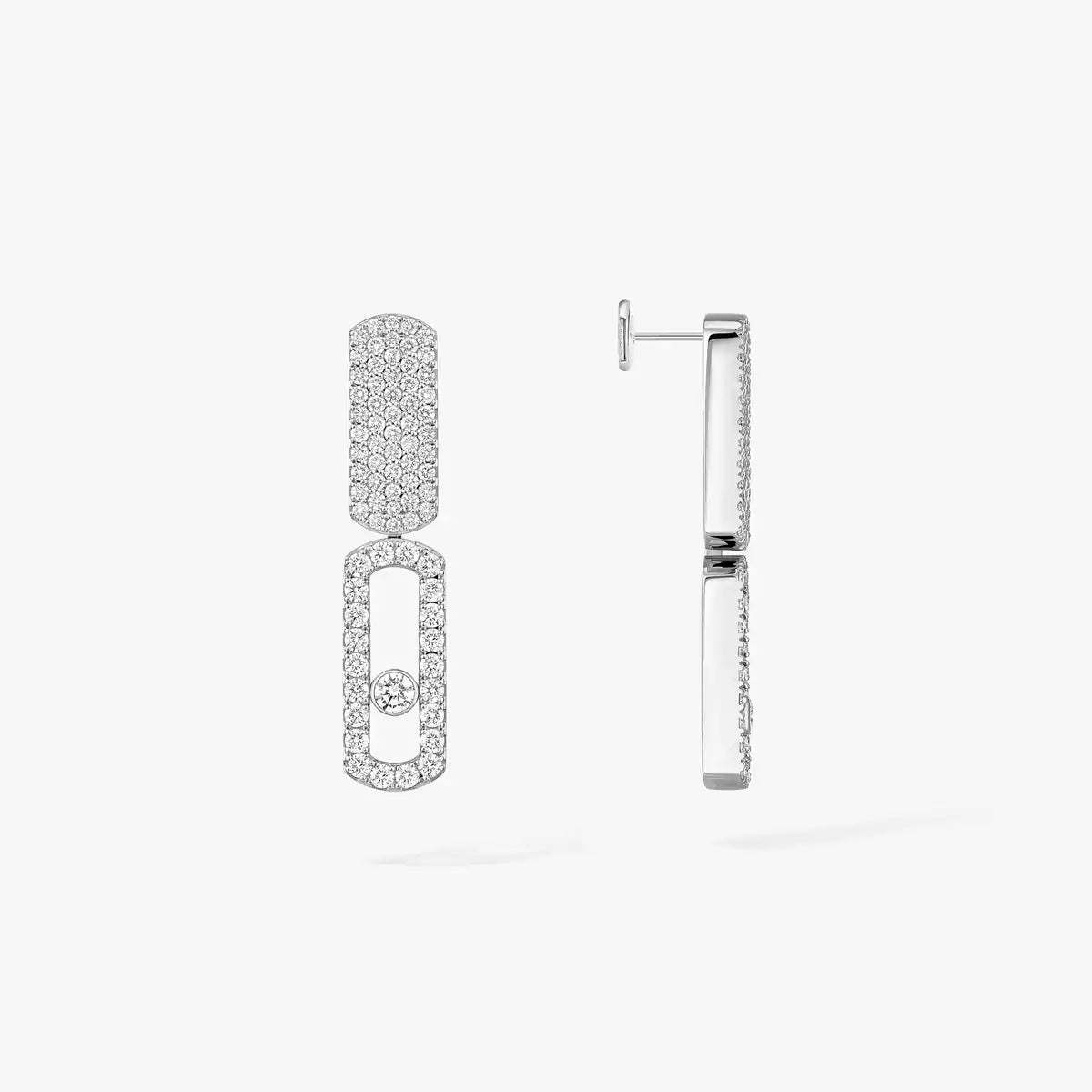 [Glow Muse]Imperial Move SM Diamond Earrings