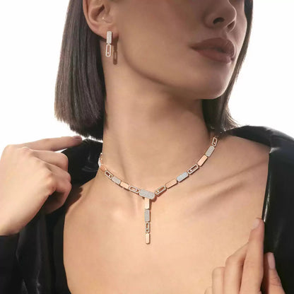 [Glow Muse]Imperial Move SM Diamond Earrings