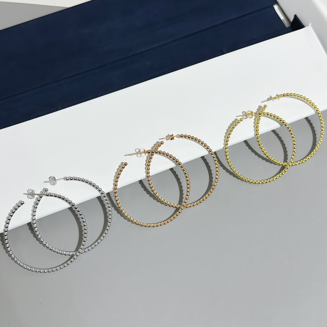 [Glow Muse] SMOOTH BEAD STUD EARRINGS
