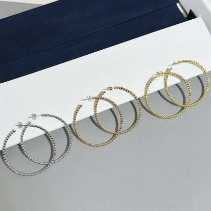 [Glow Muse] SMOOTH BEAD STUD EARRINGS