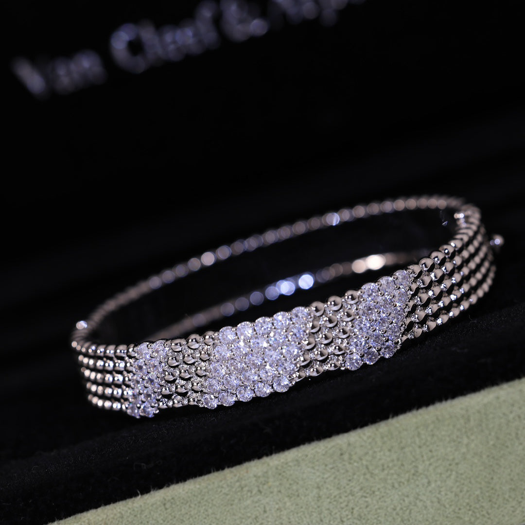 [Glow Muse]  FIVE-ROW DIAMOND BRACELET