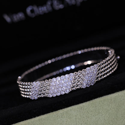 [Glow Muse]  FIVE-ROW DIAMOND BRACELET