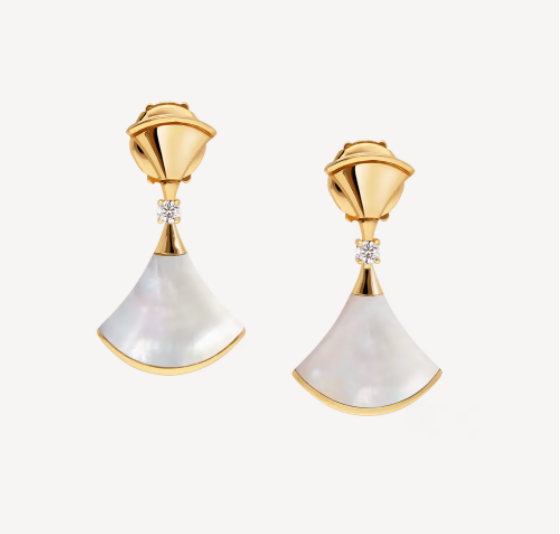 [Glow Muse]DREAM MOP 1 DIAMOND EARRINGS