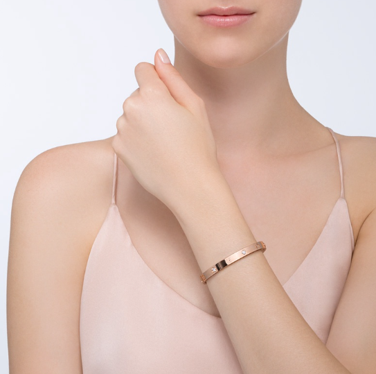 [Glow Muse]LOVE BRACELET 6.1MM 4 DIAMONDS