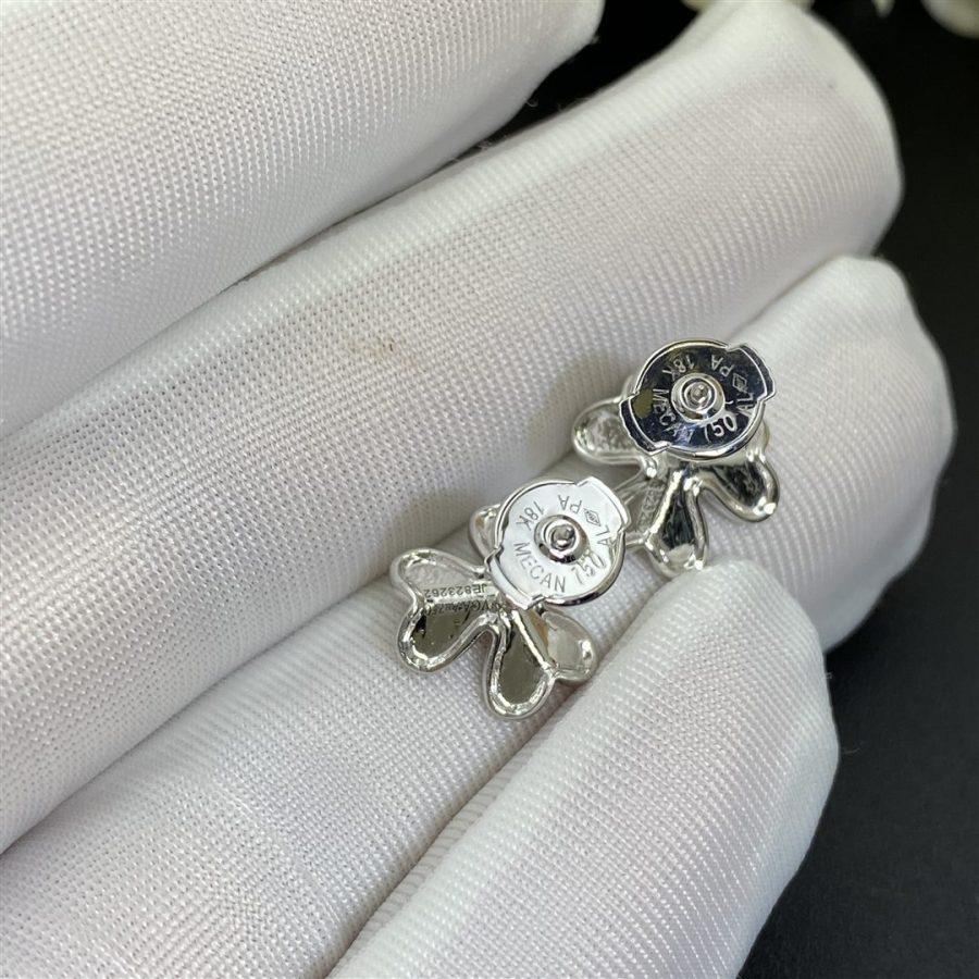 [Glow Muse]FRIVOLE MINI SILVER FLOWER EARRINGS