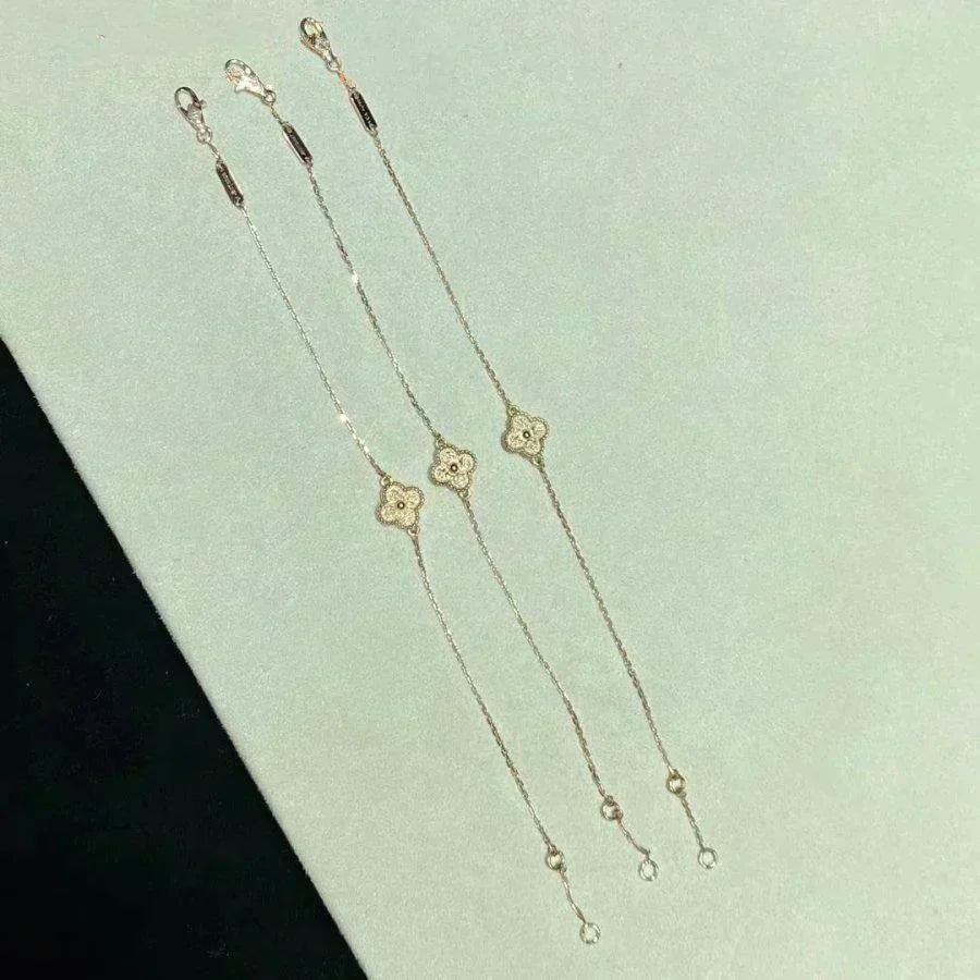 [Glow Muse]CLOVER SINGLE FLOWER BRACELET