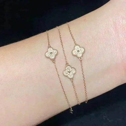 [Glow Muse]CLOVER SINGLE FLOWER BRACELET