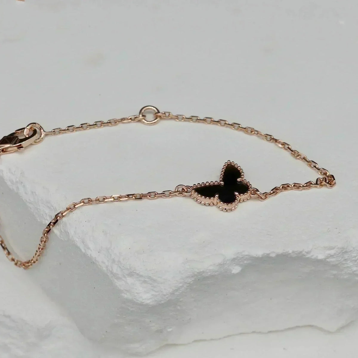[Glow Muse]BUTTERFLY ONYX  BUTTERFLY BRACELET